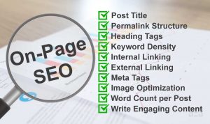 On Page SEO Techniques